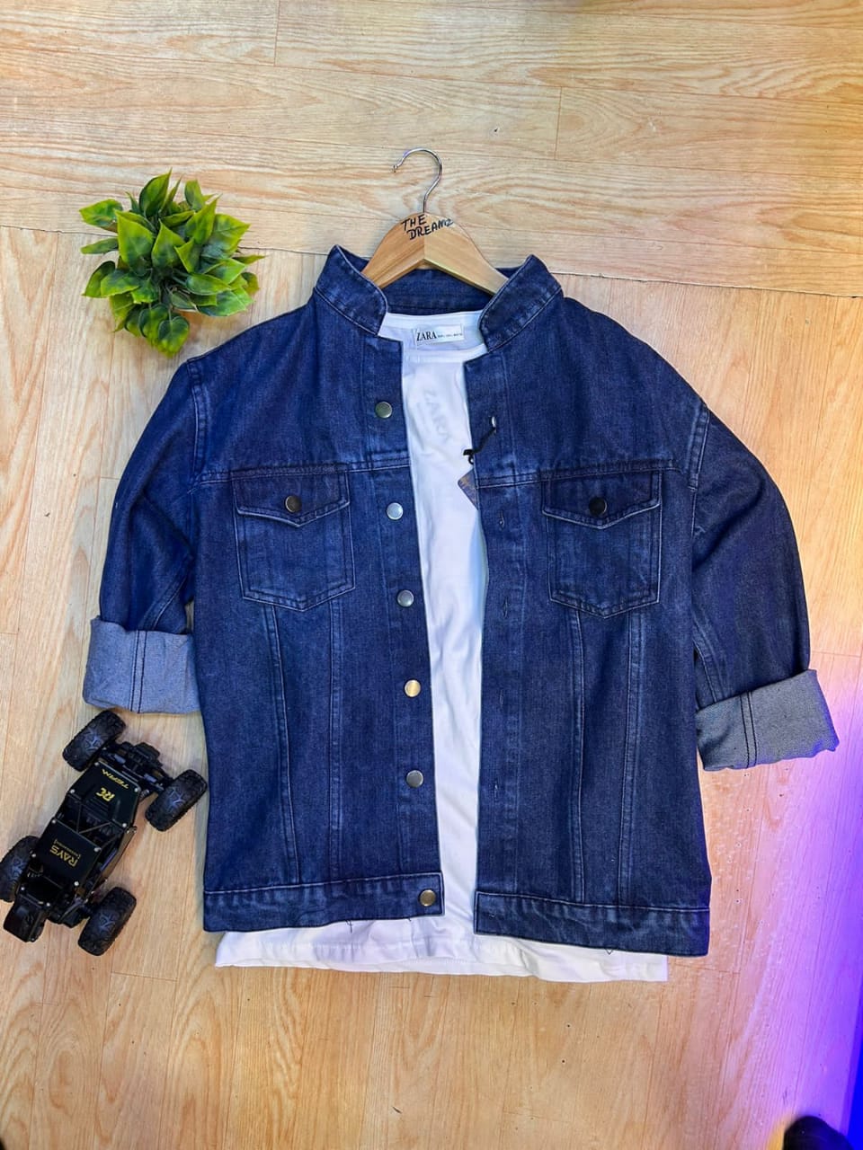 Men solid jacket