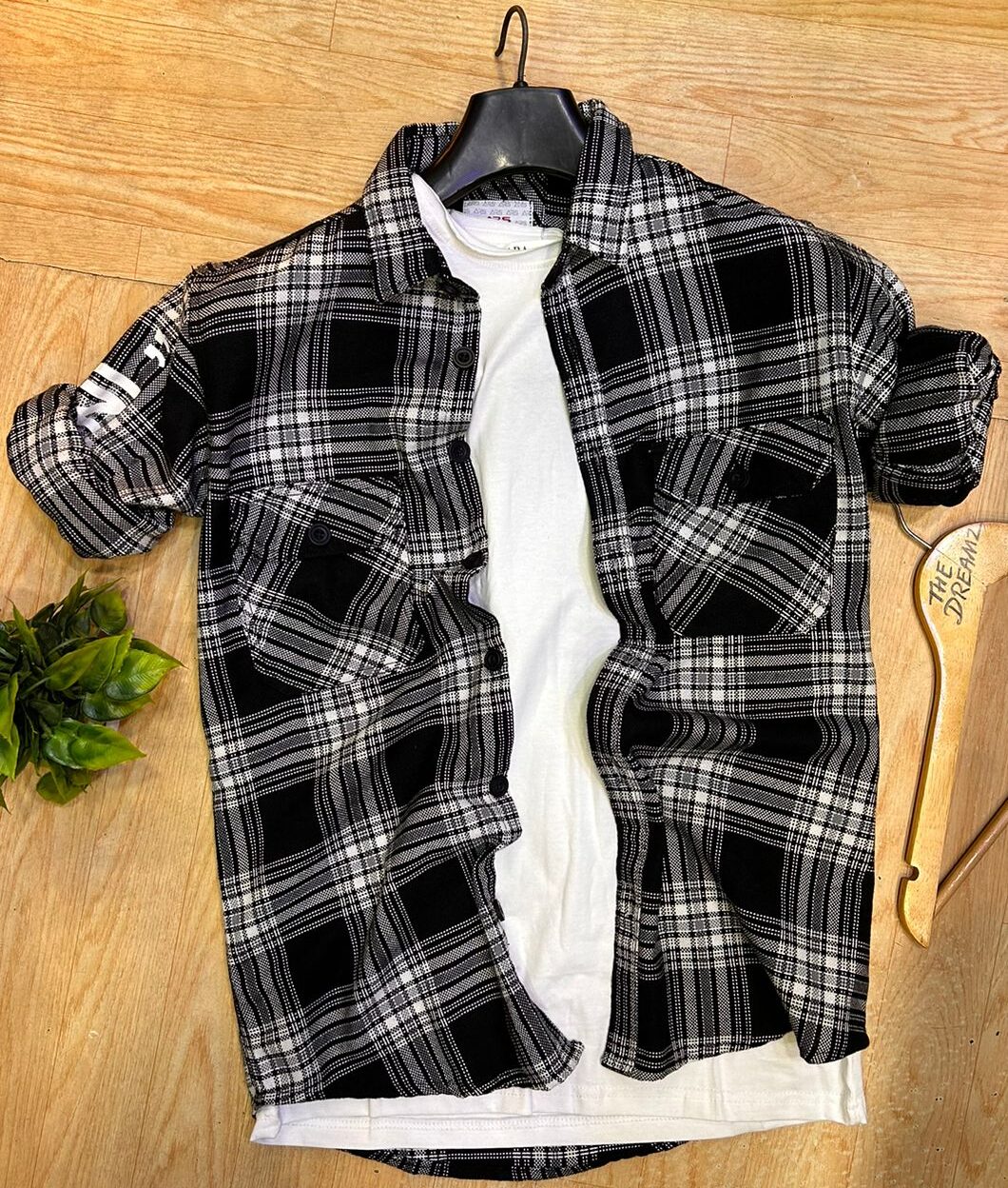 Men Relaxed collar casual shirt